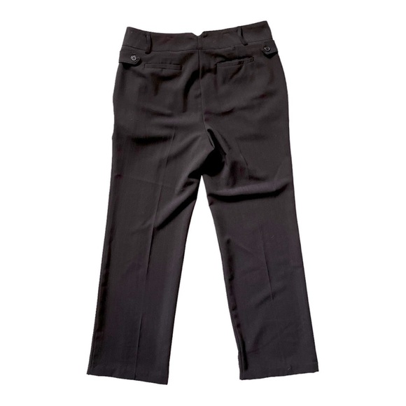 Jessica High Waisted Straight Black Pants with Nice Details (Wardrobe Essential) - Picture 5 of 10
